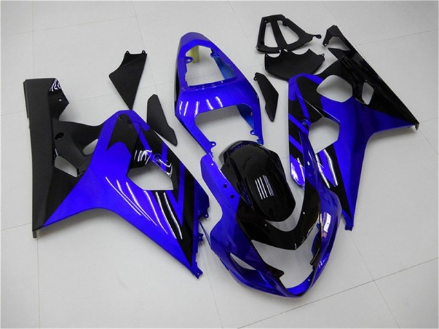 Carénages Moto GSXR 600 / 750 K4 2004-2005 - Bleu Noir Vente en Gros Carénages Moto GSXR 600 / 750 K4 2004-2005 - Bleu Noir Vente en Gros