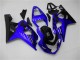 Carénages Moto GSXR 600 / 750 K4 2004-2005 - Bleu Noir Vente en Gros Carénages Moto GSXR 600 / 750 K4 2004-2005 - Bleu Noir Vente en Gros