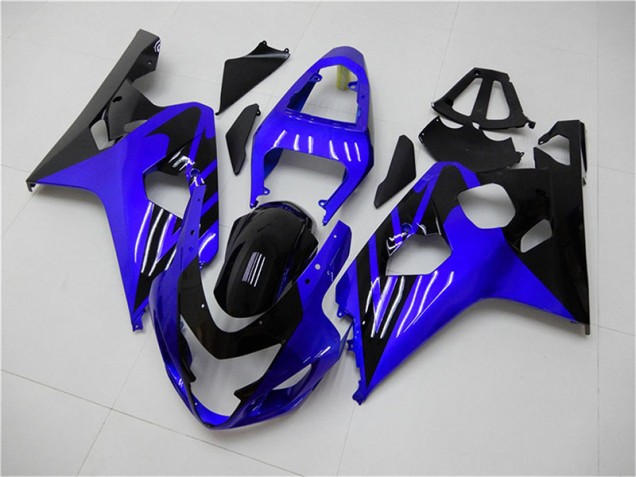 Carénages Moto GSXR 600 / 750 K4 2004-2005 - Bleu Noir Vente en Gros Carénages Moto GSXR 600 / 750 K4 2004-2005 - Bleu Noir Vente en Gros