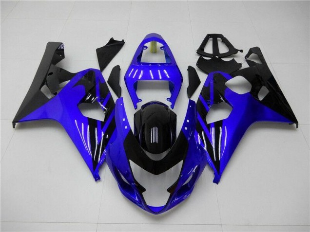 Carénages Moto GSXR 600 / 750 K4 2004-2005 - Bleu Noir Vente en Gros Carénages Moto GSXR 600 / 750 K4 2004-2005 - Bleu Noir Vente en Gros