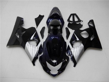 Carénage Moto GSXR 600 / 750 K4 2004-2005 - Bleu Argent Vente en Gros