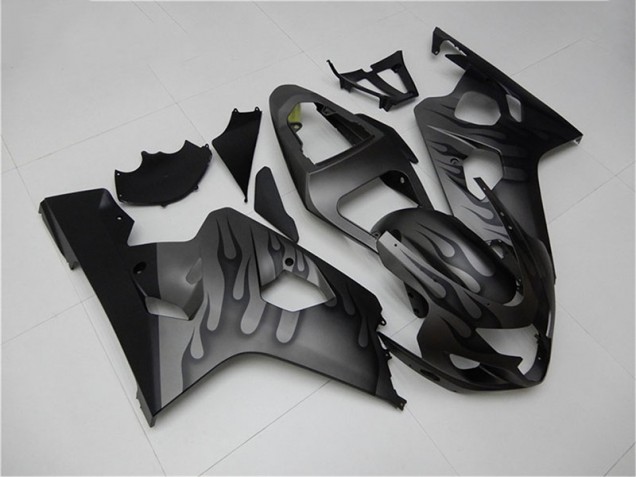 Carénage Moto GSXR 600 / 750 K4 2004-2005 - Noir Gris Vente en Gros Carénage Moto GSXR 600 / 750 K4 2004-2005 - Noir Gris Vente en Gros