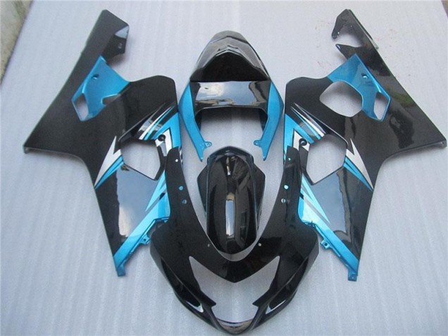 Carrosserie Moto GSXR 600 / 750 K4 2004-2005 - Bleu Noir Vente en Gros Carrosserie Moto GSXR 600 / 750 K4 2004-2005 - Bleu Noir Vente en Gros