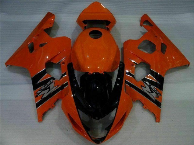 Carrosserie Moto GSXR 600 / 750 K4 2004-2005 - Orange Noir Vente en Gros