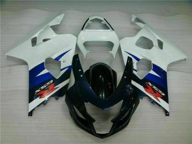 Carénage Moto GSXR 600 / 750 K4 2004-2005 - Blanc Noir Vente en Gros Carénage Moto GSXR 600 / 750 K4 2004-2005 - Blanc Noir Vente en Gros