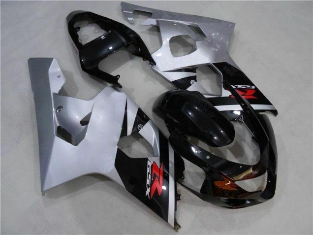 Carénage Moto GSXR 600 / 750 K4 2004-2005 - Noir Argent Vente en Gros Carénage Moto GSXR 600 / 750 K4 2004-2005 - Noir Argent Vente en Gros