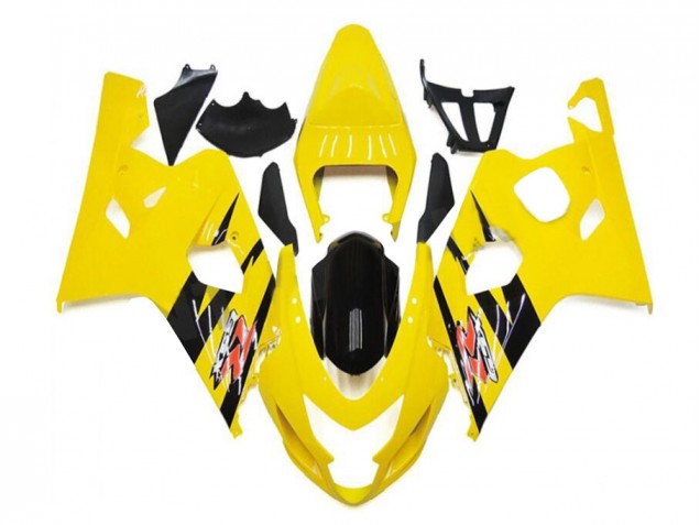 Carénage Moto GSXR 600 / 750 K4 2004-2005 - Jaune Noir Vente en Gros Carénage Moto GSXR 600 / 750 K4 2004-2005 - Jaune Noir Vente en Gros
