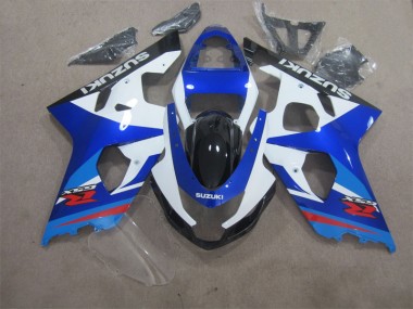 Carénages Moto GSXR 600 K4 2004-2005 - Bleu Blanc Vente en Gros