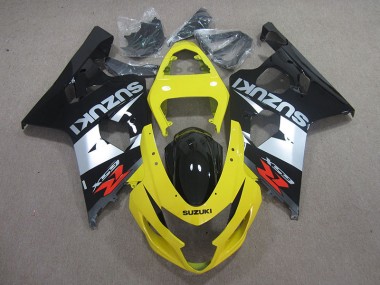 Carénage Moto GSXR 750 K4 2004-2005 - Jaune Noir Argent Vente en Gros