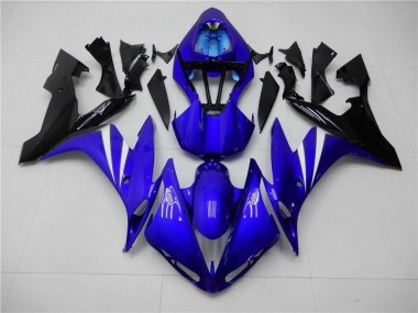 Carénage Moto R1 2004-2006 - Bleu Noir Vente en Gros