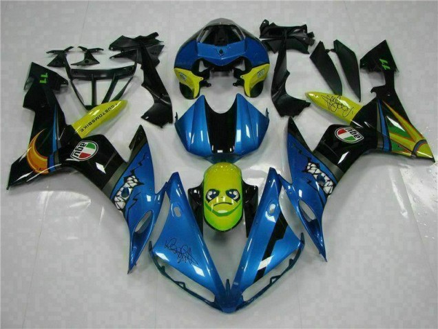 Carrosserie Moto R1 2004-2006 - Bleu Vente en Gros Carrosserie Moto R1 2004-2006 - Bleu Vente en Gros