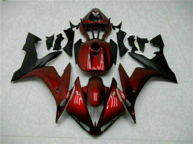Carénage Moto R1 2004-2006 - Rouge Noir Vente en Gros