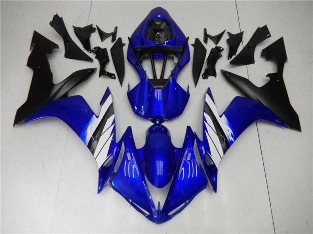 Carénage Moto R1 2004-2006 - Bleu Blanc Noir Vente en Gros Carénage Moto R1 2004-2006 - Bleu Blanc Noir Vente en Gros