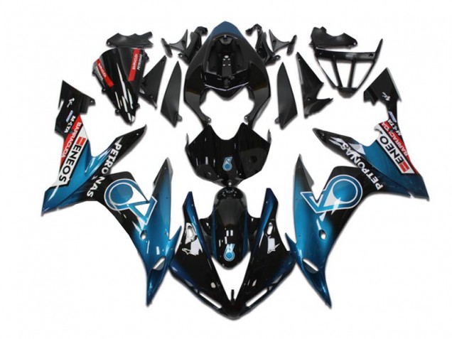 Carrosserie Moto R1 2004-2006 - Bleu Noir Vente en Gros Carrosserie Moto R1 2004-2006 - Bleu Noir Vente en Gros