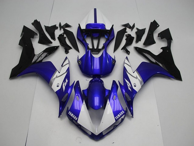 Kit Carénages Motos Complet R1 2004-2006 - Bleu Noir Vente en Gros Kit Carénages Motos Complet R1 2004-2006 - Bleu Noir Vente en Gros
