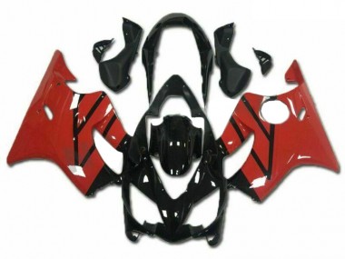 Carénages Moto CBR 600 F4i 2004-2007 - Rouge Noir Vente en Gros