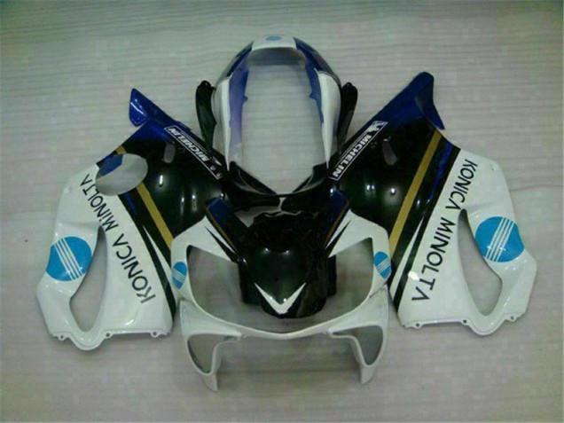 Carénages Moto CBR 600 F4i 2004-2007 - Blanc Noir Vente en Gros