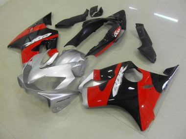 Carénages Moto CBR 600 F4i 2004-2007 - Noir Rouge Argent Vente en Gros