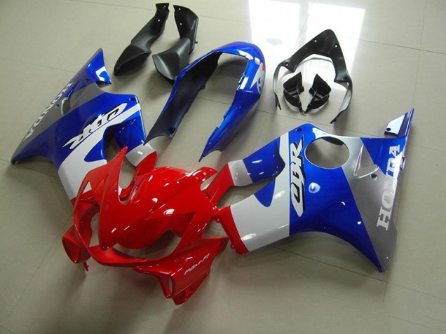 Carénage Moto CBR 600 F4i 2004-2007 - Bleu Rouge Blanc Vente en Gros