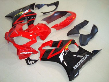 Carénage Moto CBR 600 F4i 2004-2007 - Rouge Noir Rouge Tail Vente en Gros