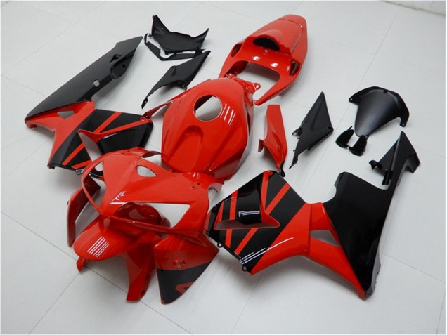 Kit Carénages Motos CBR 600 RR 2005-2006 - Rouge Noir Vente en Gros