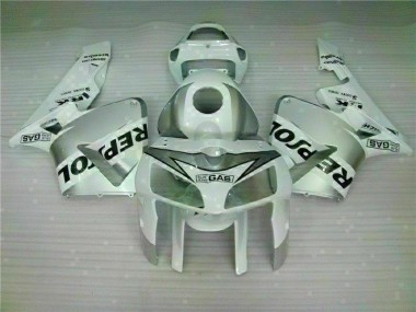 Carénages Moto CBR 600 RR 2005-2006 - Blanc Repsol Vente en Gros
