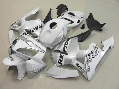 Carénage Moto CBR 600 RR 2005-2006 - Repsol Blanc Argent Vente en Gros