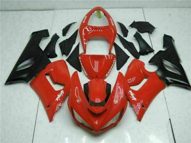 Carénages Moto ZX6R 2005-2006 - Rouge Vente en Gros Carénages Moto ZX6R 2005-2006 - Rouge Vente en Gros
