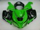 Carénage Moto ZX6R 2005-2006 - Vert Blanc Noir Vente en Gros Carénage Moto ZX6R 2005-2006 - Vert Blanc Noir Vente en Gros