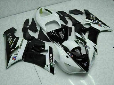 Carénages Moto ZX6R 2005-2006 - Rouge Noir Vente en Gros