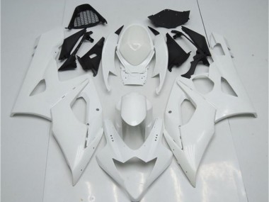 Carénage Moto GSXR 1000 K5 2005-2006 - Blanc Vente en Gros