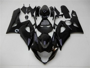 Carénage Moto GSXR 1000 K5 2005-2006 - Noir Brillant Vente en Gros
