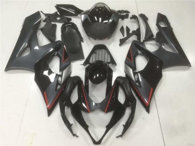 Carénage Moto GSXR 1000 K5 2005-2006 - Noir Gris Vente en Gros