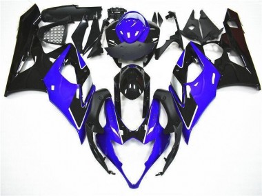 Kit Carénages Motos Complet GSXR 1000 K5 2005-2006 - Bleu Noir Vente en Gros