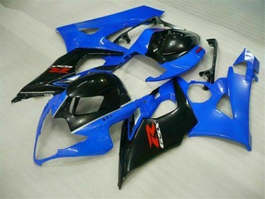 Carénage Moto GSXR 1000 K5 2005-2006 - Bleu Noir Vente en Gros