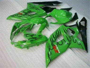 Carénage Moto GSXR 1000 K5 2005-2006 - Vert Vente en Gros