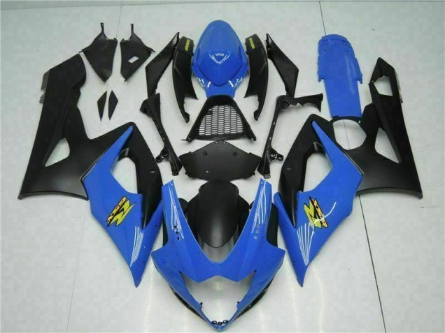 Kit Carénages Motos GSXR 1000 K5 2005-2006 - Bleu Noir Vente en Gros Kit Carénages Motos GSXR 1000 K5 2005-2006 - Bleu Noir Vente en Gros