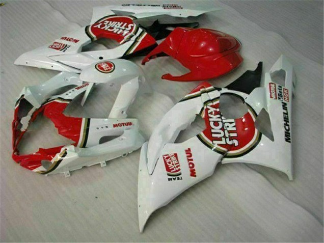 Carénages Moto GSXR 1000 K5 2005-2006 - Rouge Blanc Vente en Gros Carénages Moto GSXR 1000 K5 2005-2006 - Rouge Blanc Vente en Gros