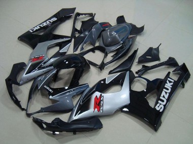Carénage Moto GSXR 1000 K5 2005-2006 - Gris Noir Argent Vente en Gros