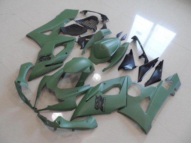 Carénage Moto GSXR 1000 K5 2005-2006 - Matte Armée Verte Vente en Gros Carénage Moto GSXR 1000 K5 2005-2006 - Matte Armée Verte Vente en Gros