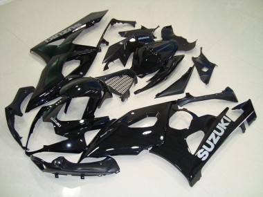 Carénage Moto GSXR 1000 K5 2005-2006 - Noir Argent Décalque Vente en Gros