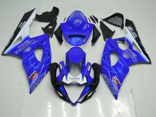 Carénage Moto GSXR 1000 K5 2005-2006 - Bleu Corona Vente en Gros Carénage Moto GSXR 1000 K5 2005-2006 - Bleu Corona Vente en Gros