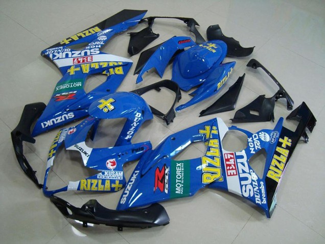 Carénage Moto GSXR 1000 K5 2005-2006 - Bleu Foncé Rizla Vente en Gros Carénage Moto GSXR 1000 K5 2005-2006 - Bleu Foncé Rizla Vente en Gros