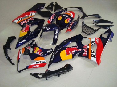 Carénage Moto GSXR 1000 K5 2005-2006 - Red Bull Repsol Vente en Gros