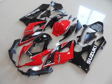 Carénage Moto GSXR 1000 K5 2005-2006 - Rouge Noir Style OEM Vente en Gros