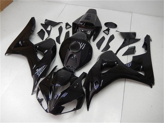 Carrosserie Moto CBR 1000 RR 2006-2007 - Noir Brillant Vente en Gros Carrosserie Moto CBR 1000 RR 2006-2007 - Noir Brillant Vente en Gros