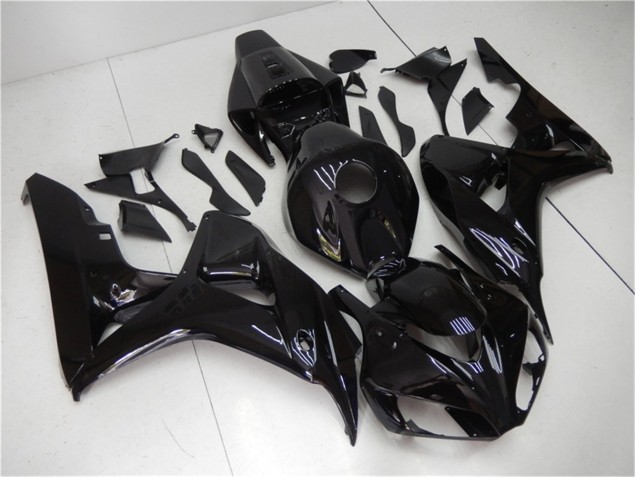 Carrosserie Moto CBR 1000 RR 2006-2007 - Noir Brillant Vente en Gros Carrosserie Moto CBR 1000 RR 2006-2007 - Noir Brillant Vente en Gros