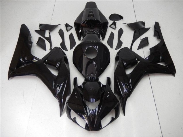 Carrosserie Moto CBR 1000 RR 2006-2007 - Noir Brillant Vente en Gros Carrosserie Moto CBR 1000 RR 2006-2007 - Noir Brillant Vente en Gros