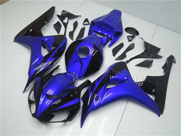 Carénage Moto CBR 1000 RR 2006-2007 - Bleu Noir Vente en Gros Carénage Moto CBR 1000 RR 2006-2007 - Bleu Noir Vente en Gros