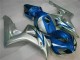 Carénage Moto CBR 1000 RR 2006-2007 - Bleu Argent Vente en Gros